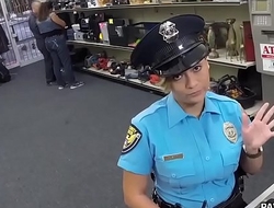 Ms. Police Officer Wants To Pawn Her Weapon - XXX Pawn