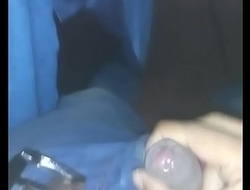 Indian Boy Cum Shot in Bus